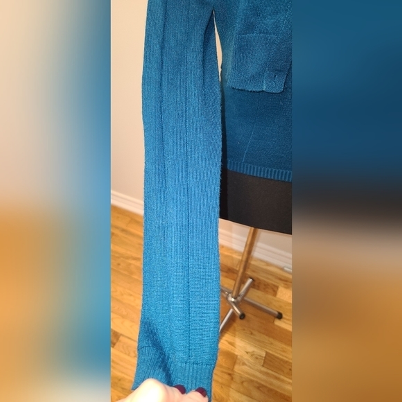 KOR@KOR wool knit top and Cropped Knit cardigan Coord set, made in Italy S - Picture 5 of 16